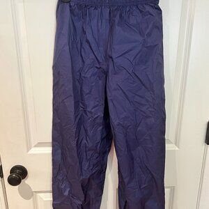 LL Bean Rain Pants for Boy/Girl Size 14 Navy